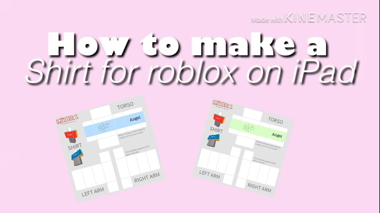 How To Make A Shirt In Roblox On Ipad Easy Xxfirlin Xx Youtube - roblox shirt template ipad