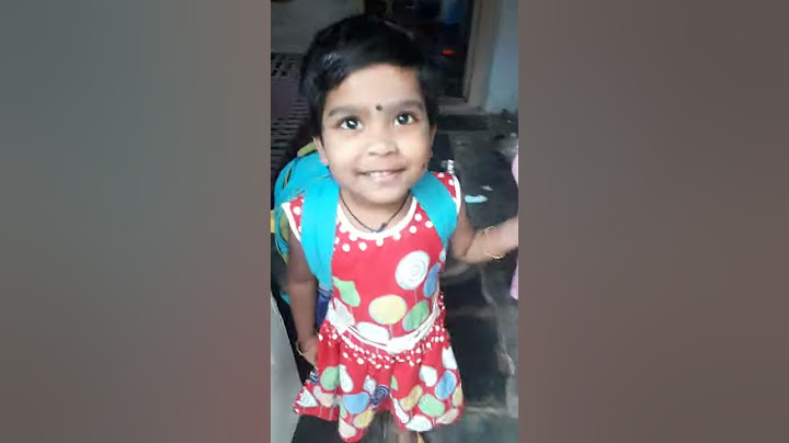 Harini first day school