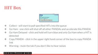 MTurk Guide Panda Crazy Basics