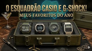 OS ELEITOS: Minha Coleção "Imortal" de Casio e G-Shock