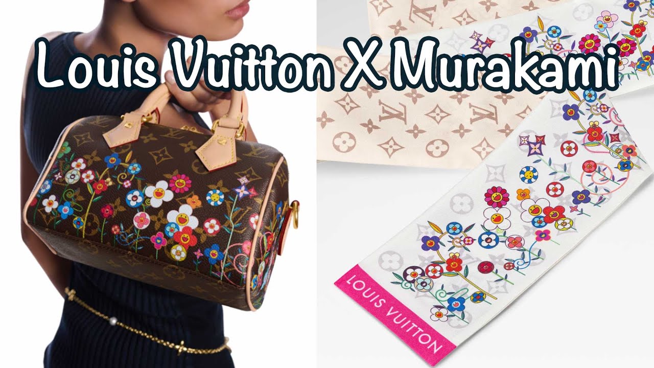 ★おしゃれ★【LOUIS VUITTON】LV x TM ロザリー ハンドバッグ Louis Vuitton x Murakami 2025 Unboxing | Speedy 20, Silk
