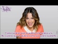 Violetta 2 'COMO QUIERES QUE TE QUIERA' letra rapida