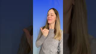 How to Sign SWEETHEART- SWEET - CUTE Sign Language ASL #shorts