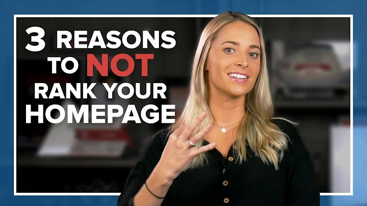 Homepage SEO | Don't Rank Your Homepage (Do This Instead!)