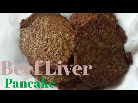 Video: How To Make Liver Pancakes