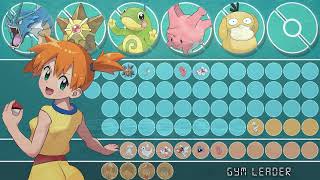 All Pokemon of Misty (Kanto to Galar) 2023