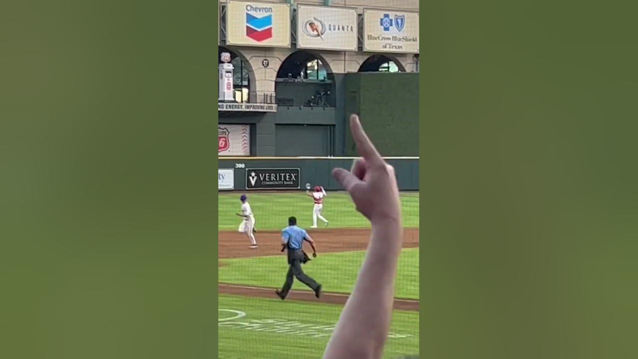 Karson Bowen (2025 elig.) belts a homer for TCU at the 2023 Shriners