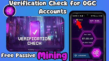 OGC Mining New Update | OGC COMMUNITY Check your Verification Mark #ogcommunity #airdrop