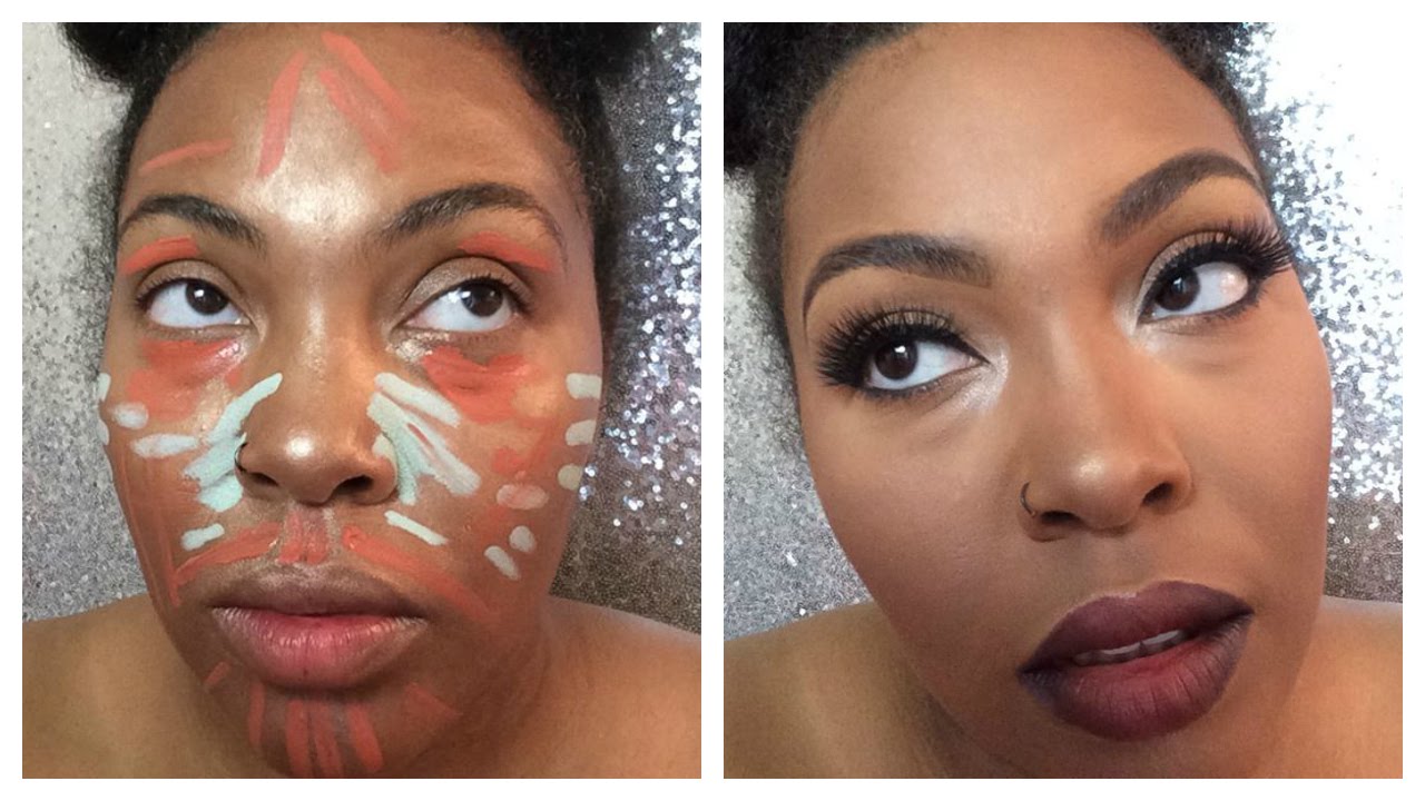 beautycon UPDATED Supa Natural Full Coverage Foundation Routine for Acne Scars and Color Correction