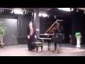 Capture de la vidéo Gallery Of Stars Benefit Music Festival Kamila Shahtakhtinski/Piano/