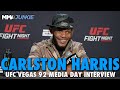 Carlston Harris Hopes to Get &#39;Good Names&#39; like Neil Magny, Geoff Neal With Win | UFC Fight Night 241