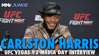 Carlston Harris Hopes to Get 'Good Names' like Neil Magny, Geoff Neal With Win | UFC Fight Night 241