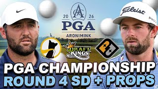 2026 PGA Championship Round 4 Showdown + Prop Stream :  DFS Strategy, Pick 'em Props + Matchup Bets