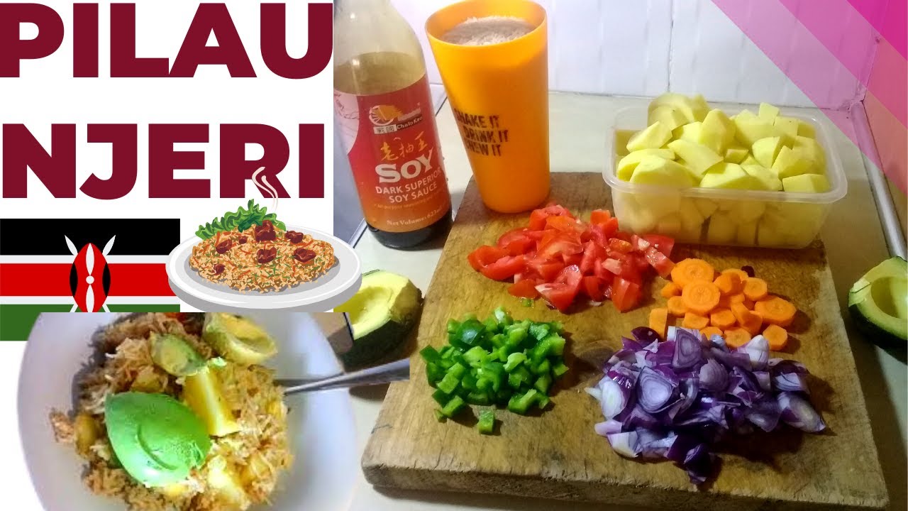 HOW TO COOK PILAU NJERI KENYAN MEALS KENYAN YOUTUBERS YouTube