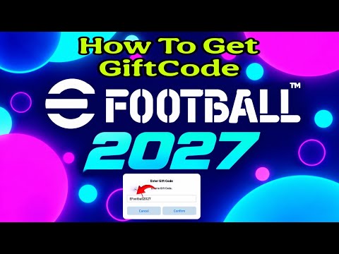 NEW eFootball 2027 GIFT CODE 🎁 FREE 50 COINS & Rewards | How to Redeem Gift Code