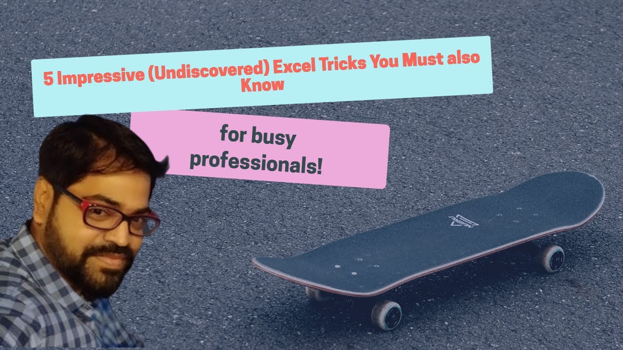 5 Incredible Unknown Excel Tricks You Should Know - YouTube