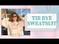 DIY Tie Dye Sweatsuit | Cloud Tie Dye | DIY Pink Tie Dye Set