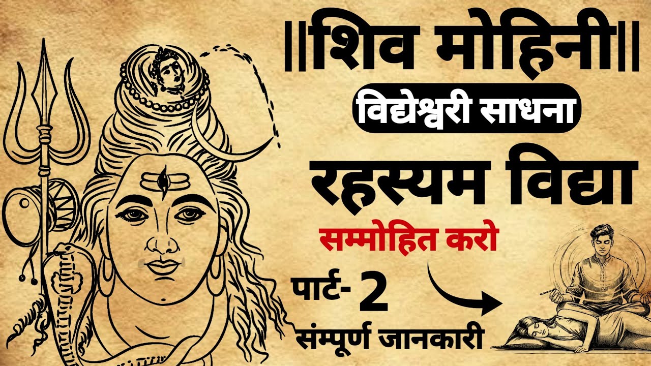 शिव मोहिनी | विद्येश्वरी साधना | साधना विधि | सम्पूर्ण जनकारी |