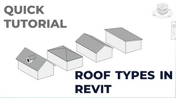 Quick Tutorial on How To Create Different Roof Types in Revit