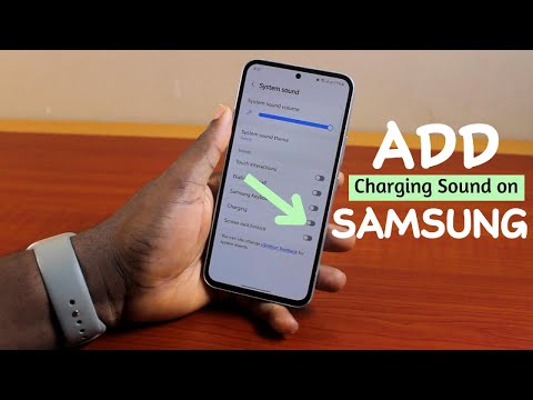 How To Add Charging Sound In Samsung Phone 
