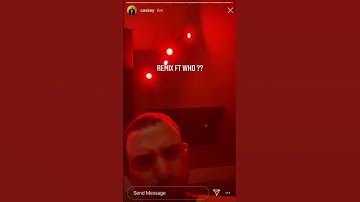 Hint toward remix of “McQueen Fiend” w/ new Caskey verse