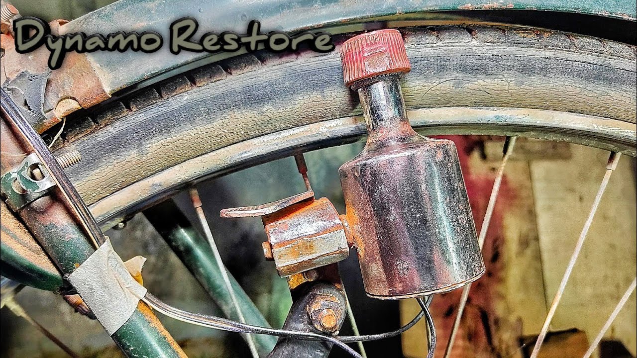 telegram Ikke nok pølse Classic Bicycle Dynamo Light Restoration - YouTube