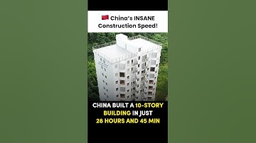China Builds a 10-Story Building in 28 Hours - China’s Fastest Construction EVER!