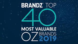 BrandZ Top 40 Most Valuable Australian Brands