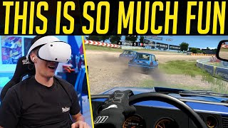 My First Gran Turismo 7 Multiplayer Race in VR