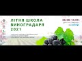 Літня школа виноградаря 2021. День 4