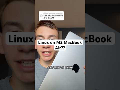 Linux on M2 MacBook?? #linux #techfacts #techtok