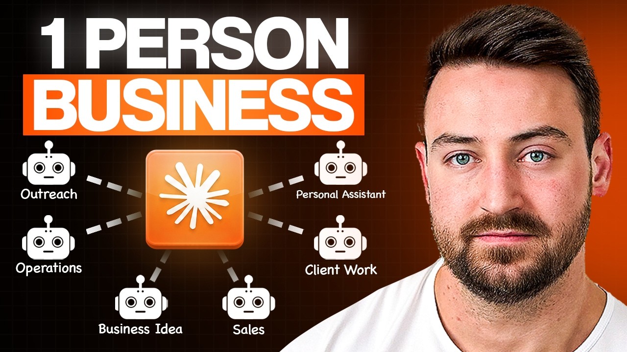 $25M AI Expert Explains: How to Start a 1 Person Business Using Claude in 7 Days thumbnail