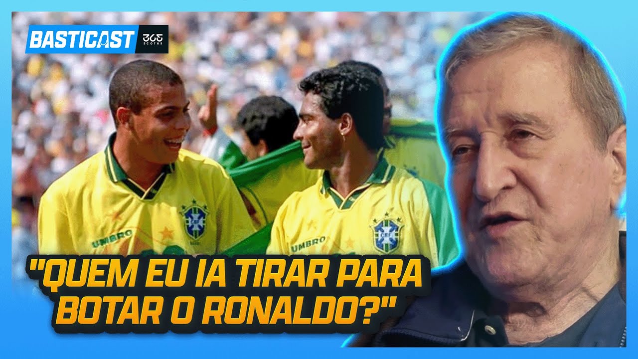 PARREIRA EXPLICA REAL MOTIVO DE NÃO TER ESCALADO RONALDO FENÔMENO NA COPA DO MUNDO DE 1994