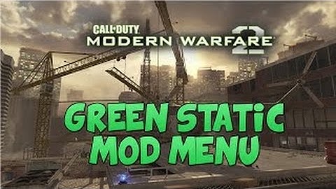 [MW2/PS3] Green Static Mod Menu All Clients RTM 1.14