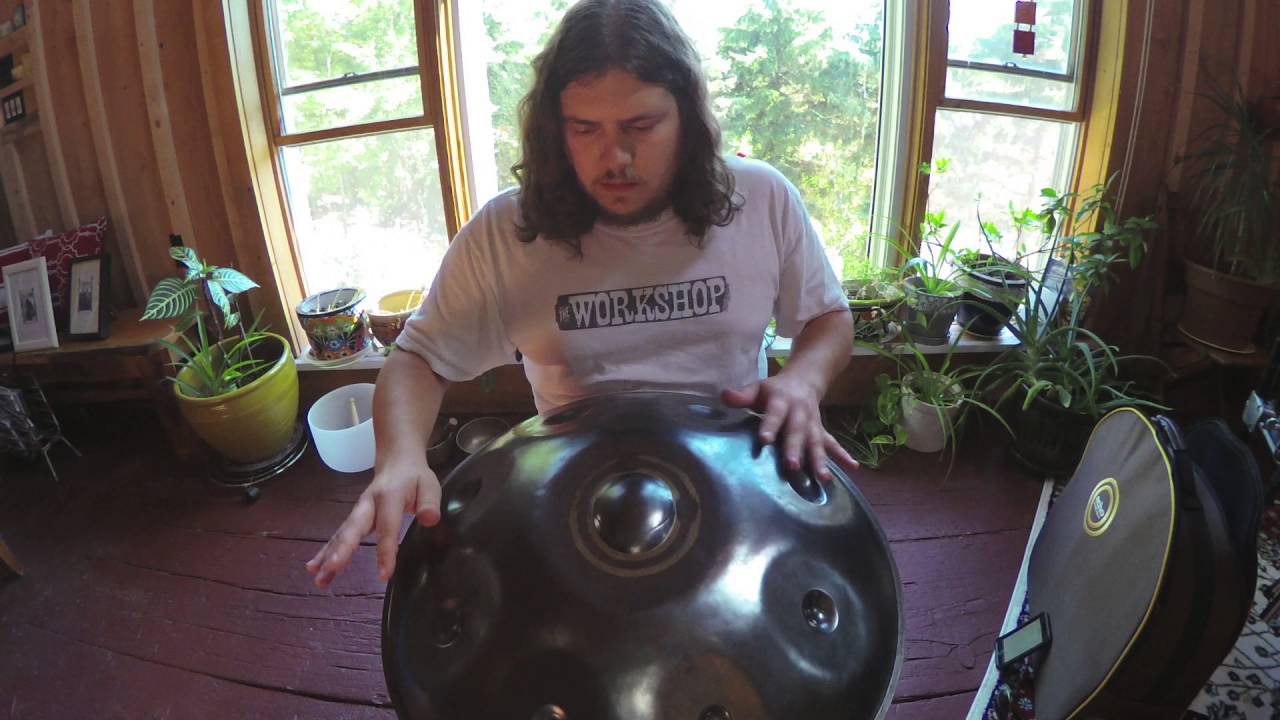 60 second handpan challenge 2016 - Echo Sound Sculpture - AsaChan SalaDin