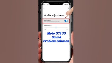 Moto G73 5G Volume Problem | Moto G73 5G Sound Problem | Moto G73 Sound Setting | #shorts