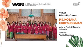 [WVCF3-FRIENDSHIP] P.S. HOSANA-HKBP SUDIRMAN - SONGON SORHA NI PADATI DO