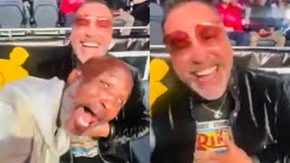 De La Hoya \& Hopkins BUST OUT LAUGHING IMMEDIATELY after Rolly Romero gets KNOCKED OUT by Isaac Cruz