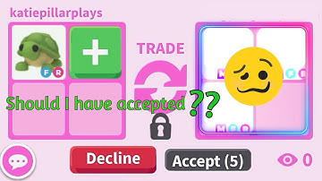 😬 They offered this for my FR Turtle 🐢 Should I have accepted??