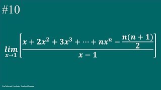 limit calculus (#10)| លំហាត់លីមីតងាយយល់ ឆាប់ចេះ find the limit | limit math | limit of a function screenshot 1