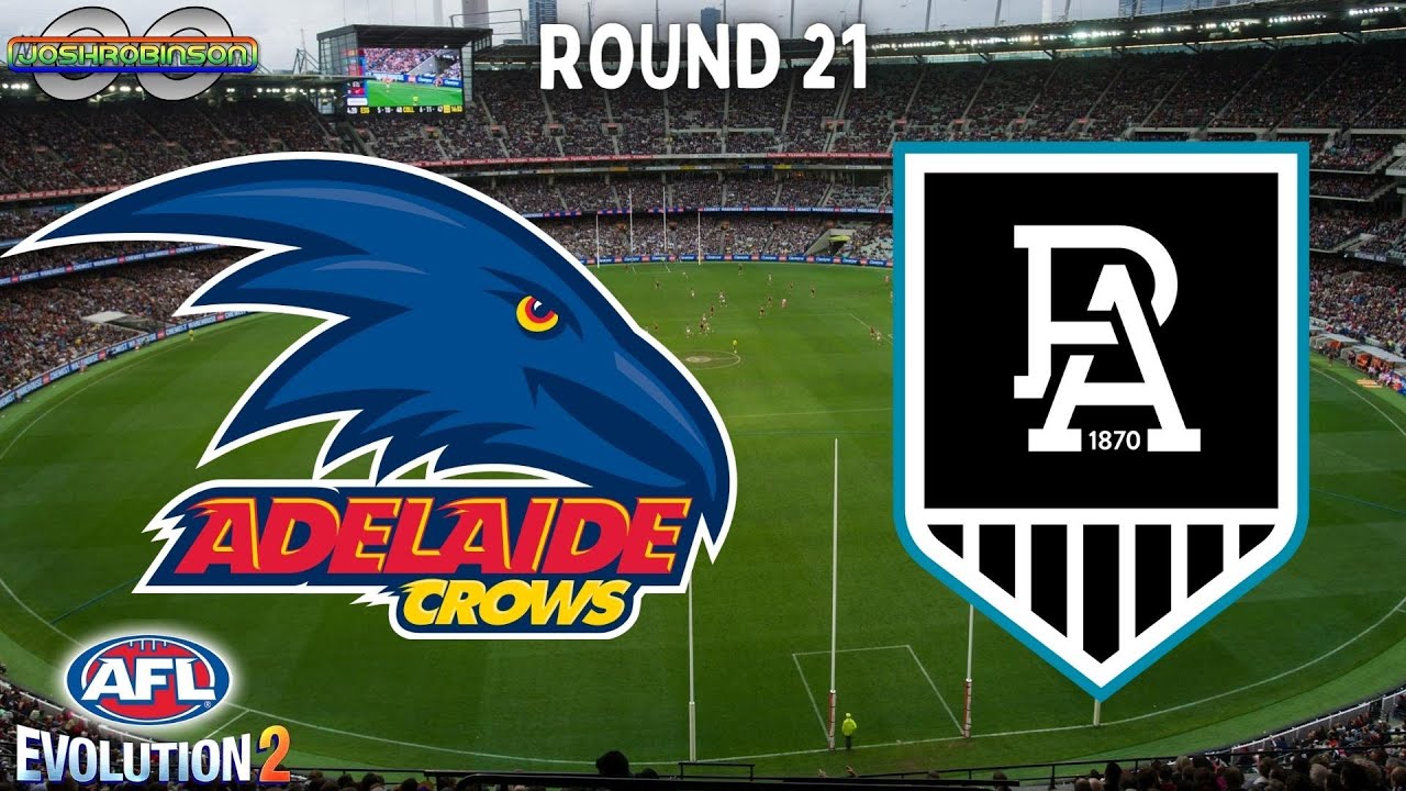 Round 21. Adelaide City logo.