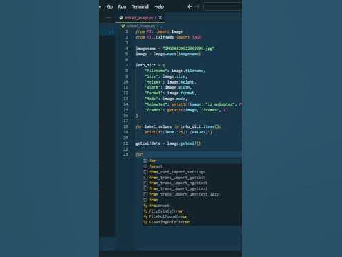 Creating a exifdata extractor from image by using python | Coders code ...