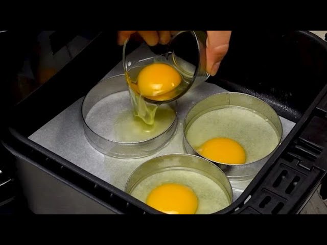 How to Fry Eggs In An Air Fryer - Kudos Kitchen by Renee