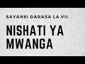 SAYANSI DARASA LA VII NISHATI YA MWANGA1