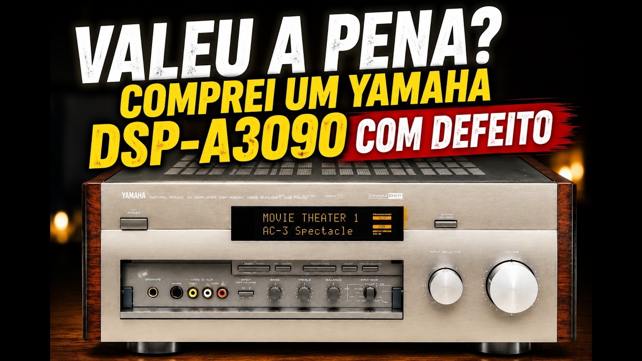 Yamaha DSP-A3090 Restoration: Audio Leakage & Relay Fix - YouTube
