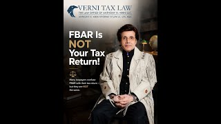 FBAR Is NOT Part of Your Tax Return #shorts