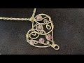 Elegant Silver Heart Necklace - Eps 121