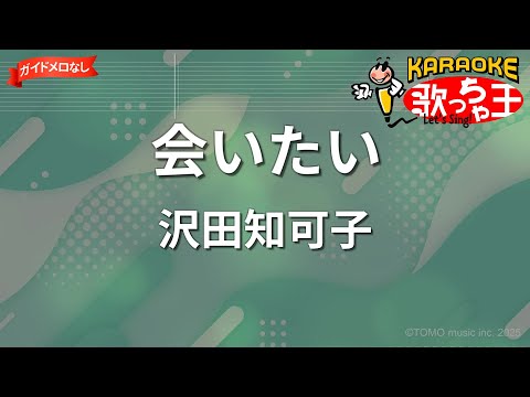 【ガイドなし】会いたい/沢田知可子【カラオケ】