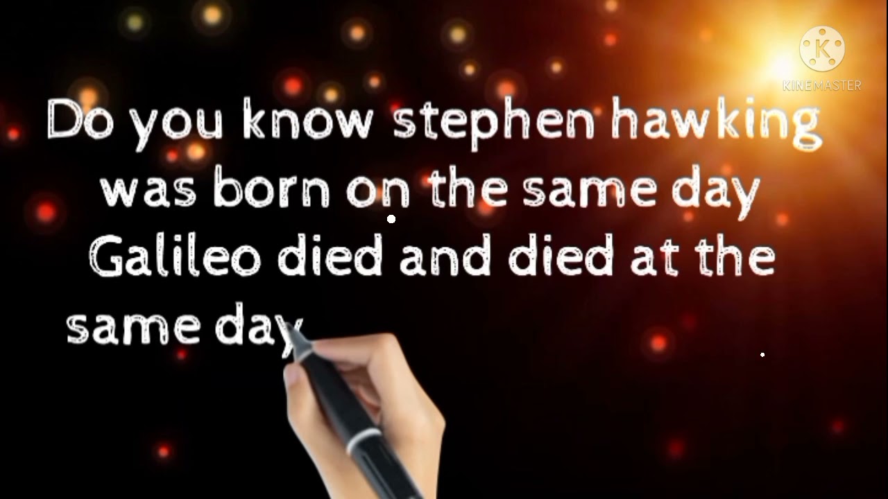 The Intresting Relations Between Death And Birth Of Stephen , Galileo And Einstein/Discovery Ted
