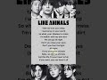 Like Animals BTS Song Lyrics Lyrics Likeanimals Bts Arirang Song Shorts Like Animals BTS Song Lyrics Lyrics Likeanimals Bts Arirang Song Shorts